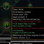 What configuration is used for Path of Building