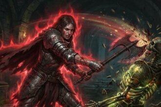 Blood Rage in 2026 shown as a self-damage buff empowering an attack