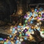 Hidden mechanics that make you 10x richer in POE shown as an overflowing currency stash