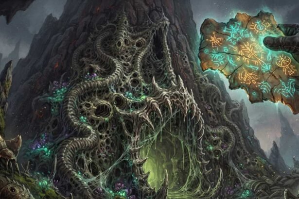The Hivebrain Gland economy shown through the fragment and the hive entrance it opens