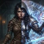 POE 2 build architecture shown as a transformation from glass cannon to layered tank