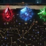 POE Jewels Demystified showing three distinct jewel types above a passive tree
