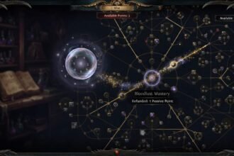 Regret Orb recipes shown through a passive tree point being refunded