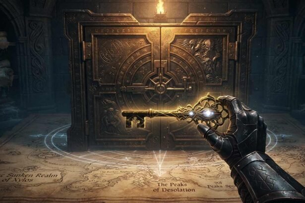 Twilight Reliquary Key farming guide showing the key and the vault it opens