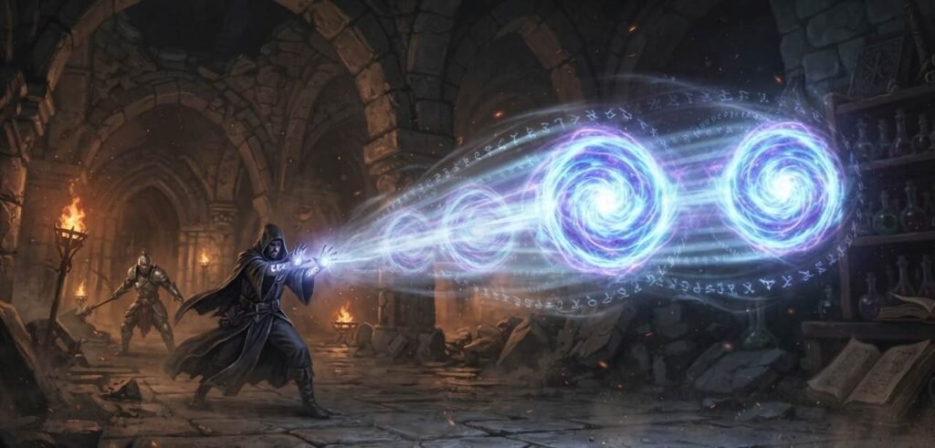 Greater Spell Echo Support shown as a spell repeating itself automatically