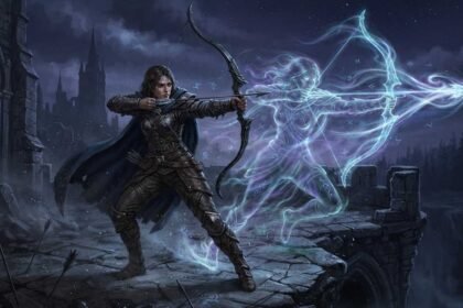 A Mirage Archer deep dive showing the spectral duplicate firing alongside its summoner